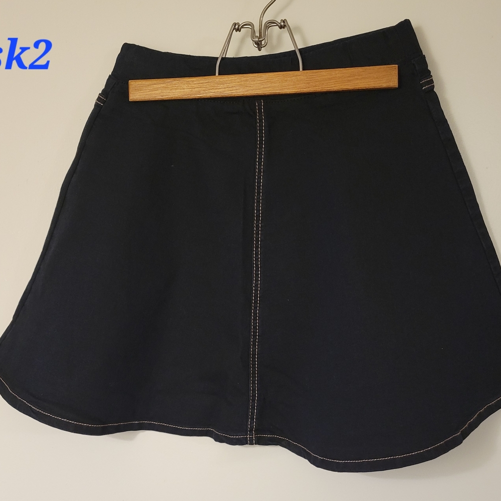 Sk2 Black A-Line Skirt